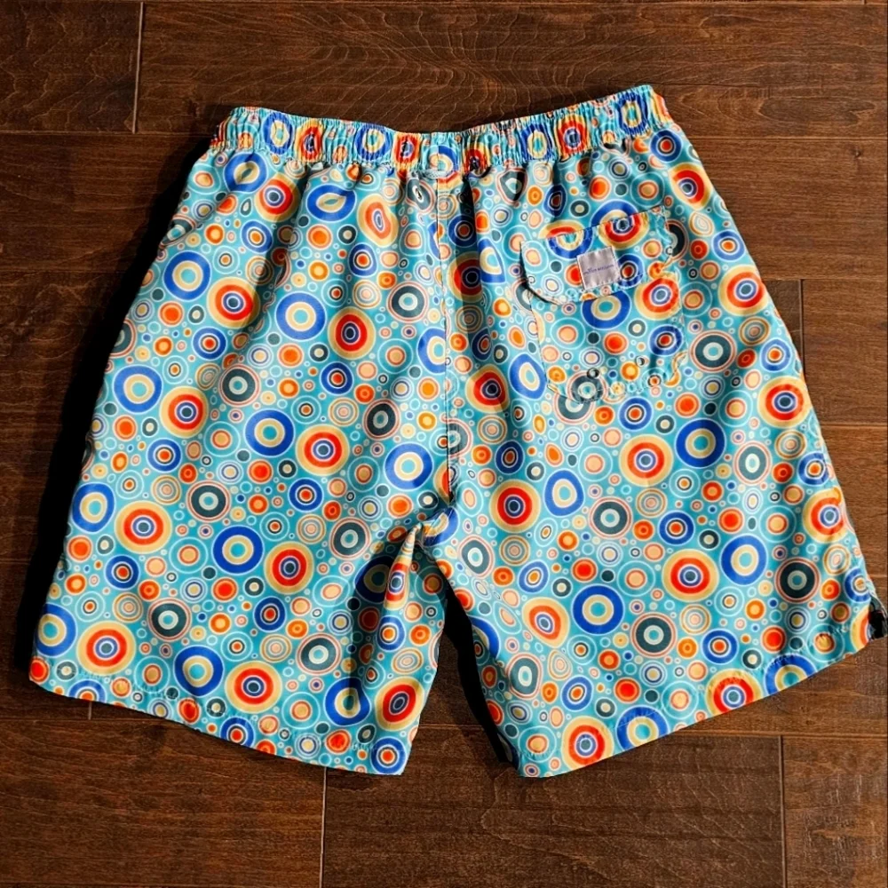 Peter Millar Men's Multicolor Swim Shorts sz xl - Picture 5 of 8